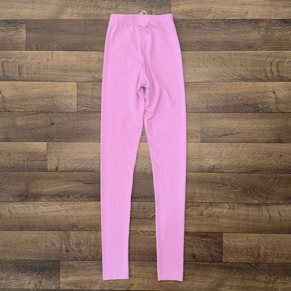 Body By Raven Tracy Size Extra Small NWT Pink Lilac Long Leggings Sexy Bottoms - Picture 2 of 9